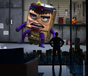 Critique Marvel's M.O.D.O.K. : le meilleur des méchants en carton pâte